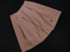 BURBERRY BLUE LABEL バーバリーブルーレーベル シルク混 Aライン 台形 スカート size36/ピンクベージュ ■■ レディース