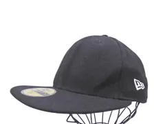 New Era ニューエラ ワンポイントロゴ刺繍 キャップ size57.7ｃｍ/黒 ■■ メンズ