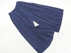 studio CLIP スタジオクリップ プリーツ ワイド パンツ sizeM/紺 ■◇ レディース