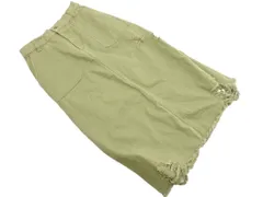 AS KNOW AS アズノゥアズ ダメージ加工 ロング スカート カーキ ■■ レディース