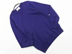URBAN RESEARCH DOORS アーバンリサーチドアーズ ウール100% Vネック ニット セーター size40/紺 ◇■ メンズ