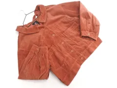 w closet ダブルクローゼット コーデュロイ レースアップ ジャケット sizeF/ピンク ◇■ レディースのサムネイル