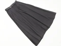 ADAM ET ROPE' アダムエロペ フレア ロング スカート size36/チャコール ■■ レディース