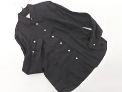 UNITED ARROWS ユナイテッドアローズ リネン100% シャツ size36/黒 ■◇ レディース