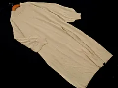 KOE コエ スリット ニット ワンピース sizeF/ベージュ ◇■ レディース