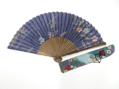 【一輝堂】和装小物 和雑貨 扇子 ケース付き 美品 26w02-1915