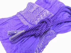 【一輝堂】和装小物 帯締め 帯揚げ セット 中抜き絞り 丸組 帯締 帯揚 26w02-1969