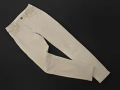 BEATRICE ベアトリス 裏起毛 ヘリンボーン スキニー パンツ size36/ライトベージュ ◇■ レディース