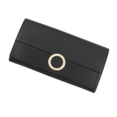 BVLGARI 長財布　本体　黒色　留め具　金色 BVLGARI 長財布 本体 黒色 留め具 金色 - メルカリ