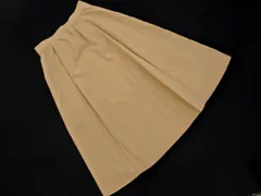 NATURAL BEAUTY BASIC ナチュラルビューティーベーシック ロング スカート sizeM/ライトベージュ ■■ レディース