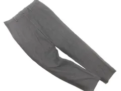 green label relaxing グリーンレーベルリラクシング ユナイテッドアローズ ウール混 ヘリンボーン イージー パンツ sizeM/黒 ◇■ メンズ