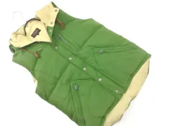 BEAMS ビームス フード付き ダウンベスト sizeS/緑 ◇■ メンズのサムネイル