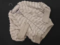 OSMOSIS オズモーシス シャギー ニット ジャケット sizeONE/グレー ◇■ レディース