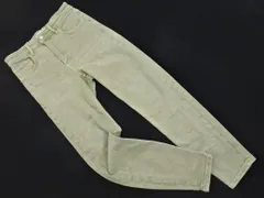 ZARA ザラ ストレッチ スキニー パンツ size36/薄緑 ■■ レディース