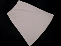 UNTITLED アンタイトル ウール100% Aライン 台形 スカート sizeM/ライトグレー ◇■ レディース