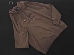 kappa カッパ 刺繍 プルオーバー パーカー sizeL/モカ ◇■ レディース