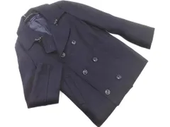 URBAN RESEARCH アーバンリサーチ ウール混 ピー コート sizeL/紺 ◇■ メンズ