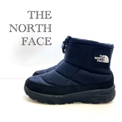 THE NORTH FACE Nuptse Bootie W P Logo Shortノースフェイス ヌプシ ロゴ ショートブーツ スノーブーツ NF52280 US8 ブラック メンズ 靴