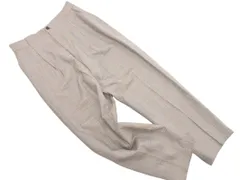 green label relaxing グリーンレーベルリラクシング ユナイテッドアローズ 大きいサイズ ウール混 チェック テーパード パンツ size44/グレー ◇■ レディース