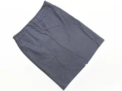 ARMANI COLLEZIONI アルマーニコレツィオーニ 大きいサイズ シルク混 タイト スカート size48/紺 ◇■ レディースのサムネイル