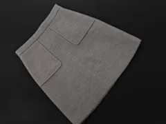 PROPORTION プロポーション ボディドレッシング Aライン 台形 スカート size2/グレー ◇■ レディース