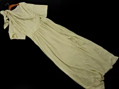 GALLARDAGALANTE ガリャルダガランテ マキシ カシュクール ワンピース sizeM/黄 ■◆ レディース