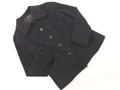 TRANS WORK トランスワーク アンゴラ混 ジャケット size44/黒 ◇■ レディースのサムネイル