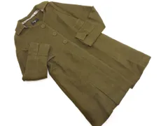MERVEILLE H. メルベイユアッシュ ウール混 2WAY コート 緑 ◇■ レディースのサムネイル