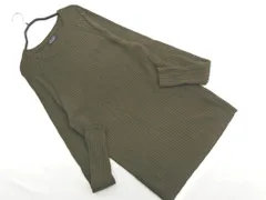 ZARA MAN ザラ マン ニット セーター sizeL/カーキ ◇■ メンズ