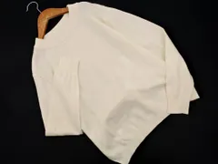 Rope Picnic ロペピクニック バックリボン ニット セーター size40/アイボリー ◇■ レディース