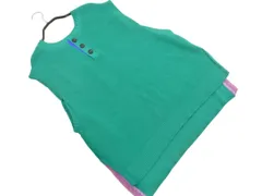 FRAPBOIS フラボア ヘンリーネック ニット ベスト size1/緑 ◇■ メンズのサムネイル