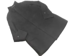 ABAHOUSE アバハウス ウール混 スタンドカラー コート size48/黒 ◇■ メンズのサムネイル