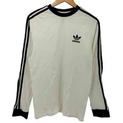 アディダス adidas 3ST LS TEE クルーネック L/S Tシャツ レディース JPN：M 