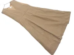 URBAN RESEARCH DOORS アーバンリサーチドアーズ チェック 千鳥柄 Aライン ジャンパー スカート sizeONE/茶 ◇■ レディース