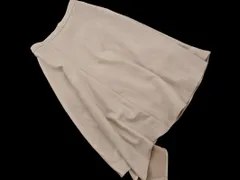 VIS ビス スウェード調 フレア スカート sizeS/グレージュ ◇■ レディース