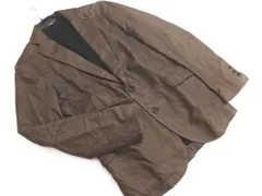 SHIPS シップス 本革 レザー テーラード ジャケット size46/茶 ◇■ メンズ