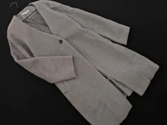THE SHOP TK ザショップティーケー タケオキクチ ノーカラー コート sizeS/グレー ◇■ レディースのサムネイル