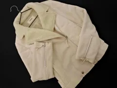snidel スナイデル フェイクムートン ジャケット size1/アイボリー ◇■ レディース