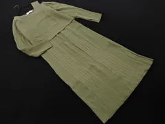 AZUL BY MOUSSY アズールバイマウジー レイヤード ニット ワンピース sizeM/ライトカーキ ◇■ レディース