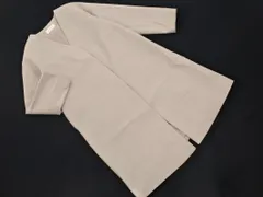 GLOBAL WORK グローバルワーク ノーカラー コート sizeM/ライトベージュ ◇■ レディース
