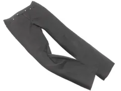 Courreges クレージュ ストレート パンツ size38/黒 ■■ レディース