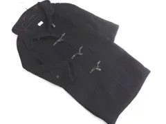 Ray BEAMS レイビームス ウール100% ダッフル コート size38/紺 ◇■ レディース