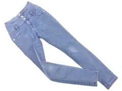 Heather ヘザー ハイウエスト スキニー デニムパンツ sizeXS/紺 ■■ レディース
