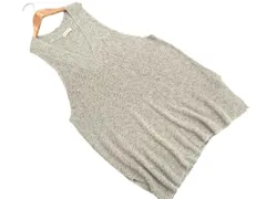 SM2 サマンサモスモス Vネック ニット ベスト sizeF/グレージュ ◇■ レディース