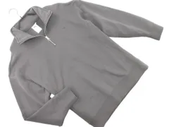 PUMA プーマ ハーフジップ プルオーバー sizeM/グレー ◇■ メンズ