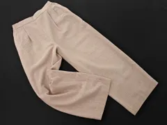 BEAUTY & YOUTH ビューティ&ユース ユナイテッドアローズ ウール混 チェック タック ワイド パンツ sizeS/グレージュ ◇■ レディース