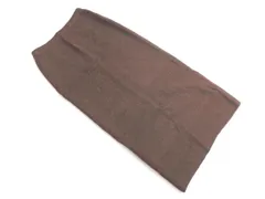 URBAN RESEARCH DOORS アーバンリサーチドアーズ ニット ロング スカート 茶 ◇■ レディース