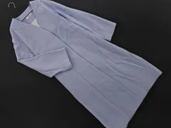 JOURNAL STANDARD relume ジャーナルスタンダードレリューム ウール100% ノーカラー コート size38/水色 ◇■ レディース