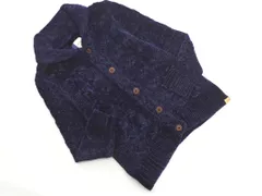 ROXY ロキシー ショールカラー カーディガン sizeS/紺 ◇■ レディース