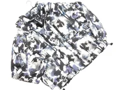 ZARA ザラ 総柄 中綿 ジャケット sizeM/白ｘ黒x紺 ◇■ メンズ